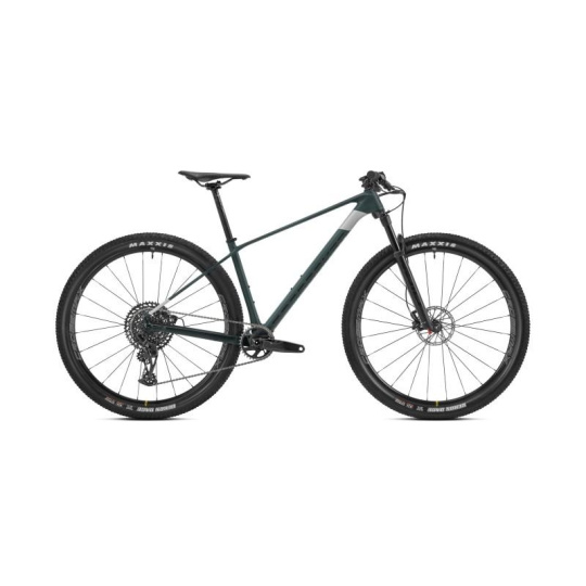 MONDRAKER MONDRAKER Podium Carbon, translucent green carbon/racing silver, 2023