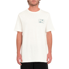 Pánské triko Volcom System Error Sst  Off White