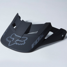 Náhradní kšilt Fox V1 V1 Matte Black Hlmt Visor XL/2XL Matte Black