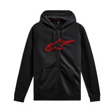 Alpinestars Ageless V3 Zip hoodie - černá/červená