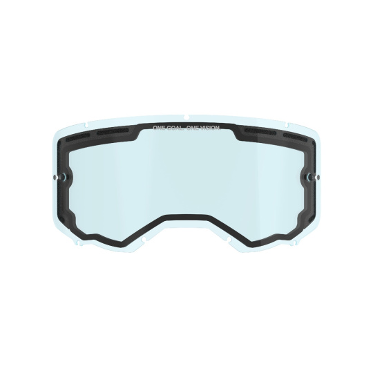 plexi pro brýle VISION 8/5/3, ALPINESTARS (dvojité antifog modré)