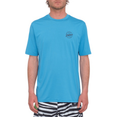 ycra Volcom Stone Stamp Ss  Tidal Blue