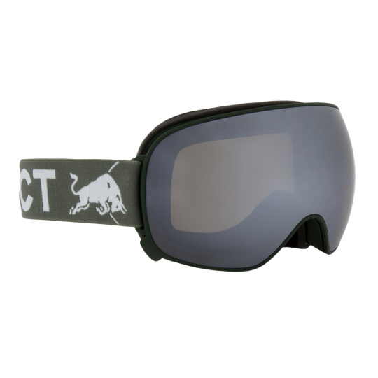 RED BULL SPECT MAGNETRON-014, matt olive green frame/oliv green headband, lens: silver snow CAT3,