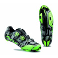 Pánské tretry Northwave Extreme Xc  Refl.Camo/Green Fluo