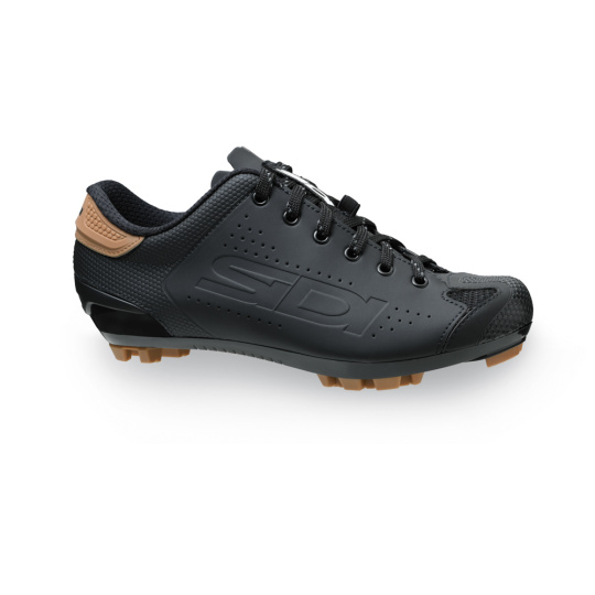 Pánské gravel tretry Sidi MTB Dust Shoelace  Nero