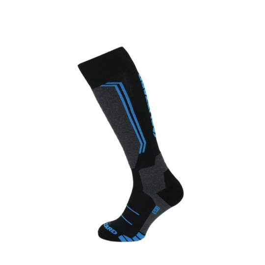 BLIZZARD Allround ski socks junior, black/anthracite/blue