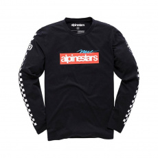 Alpinestars Again Premium LS Tee tričko - Black