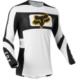 Pánský MX dres Fox Flexair Mirer Jersey  White/Black