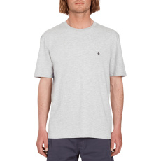 Pánské triko Volcom Stone Blanks Bsc Sst  Heather Grey