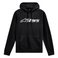 mikina BLAZE HOODIE 3, ALPINESTARS (černá/bílá)