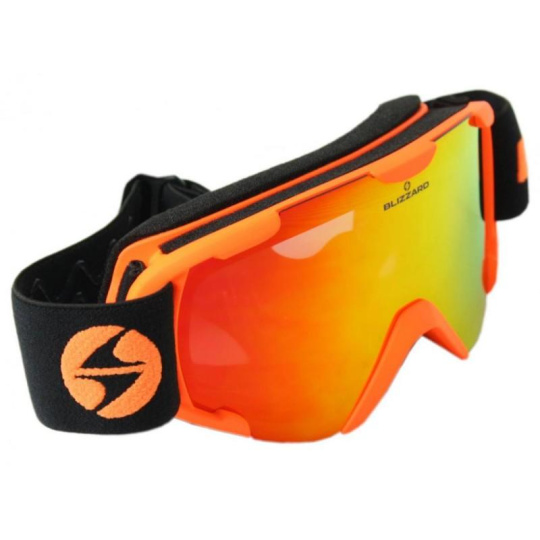 BLIZZARD BLIZZARD 952 DAO, matt orange, double smoke lens S21 + full revo red