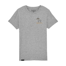 PEATY'S KIDSWEAR TRIKO S KRÁTKÝM RUKÁVEM - FLAT OUT / GREY (PKW-24-TEE-FLT-MGH)