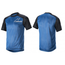 Alpinestars ALPS 4 V2 S/S dres - Mid/Blue/Black/Silver