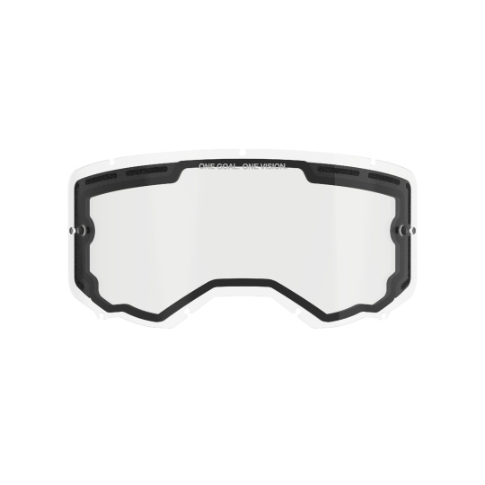 plexi pro brýle VISION 8/5/3, ALPINESTARS (dvojité antifog čiré)