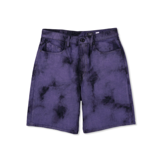 Pánské šortky Volcom Billow Denim Short  Deep Purple