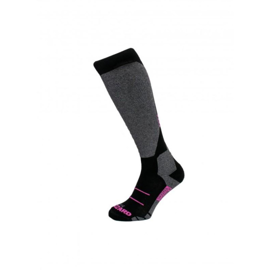 BLIZZARD BLIZZARD Wool Sport ski socks, black/pink