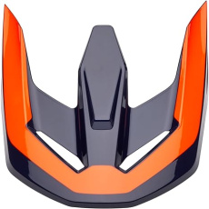 Náhradní kšilt Fox V1  Helmet Visor - Nitro XL/2XL Fluorescent Orange