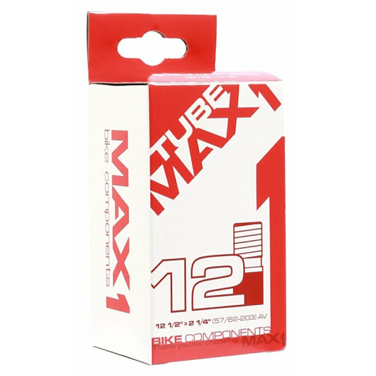 duše MAX1 12 1/2×2 1/4 62-203 AV 45°/45 mm zahnutý ventil