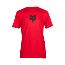 Pánské triko Fox Fox Head s Prem Tee  Flame Red