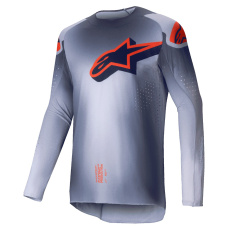 dres SUPERTECH LIPAN, ALPINESTARS (šedá/oranžová fluo) 2025