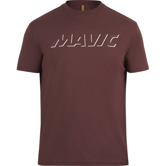 MAVIC TRIKO S KRÁTKÝM RUKÁVEM CORPORATE LOGO AUBERGINE CORDE (T000217)