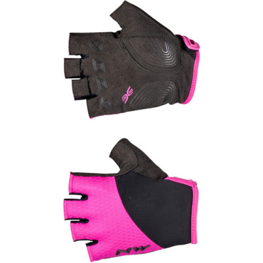 Dámské rukavice Northwave Fast Woman Short Finger Glove Fuchsia/Black*