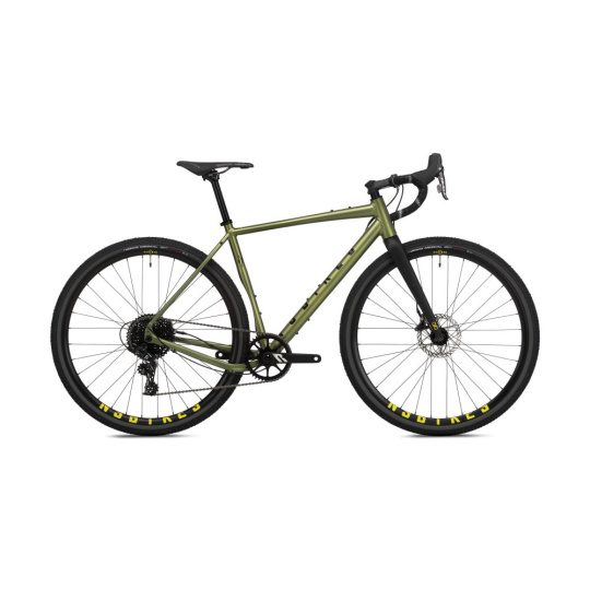 NS Bikes RAG plus  1 SHOW - gravel bike - Black/Green velikost M