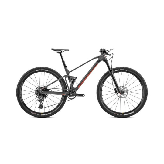 MONDRAKER F-Podium Carbon DC, nimbus grey/carbon/flame red