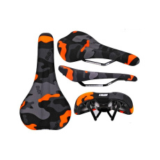 DMR Bikes OIOI sedlo - ORANGE camo