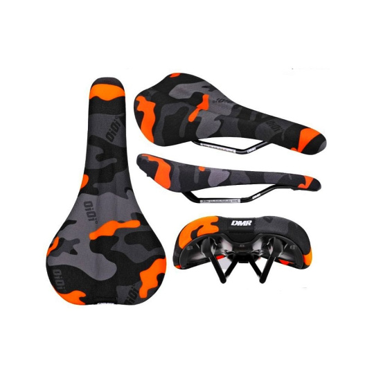 DMR Bikes OIOI sedlo - ORANGE camo