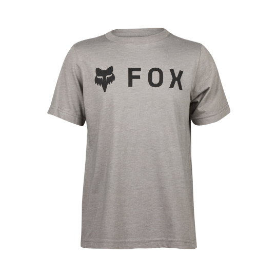 Dětské triko Fox Yth Absolute Ss Tee  Heather Graphite