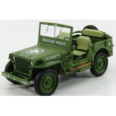 Model Jeep US Army 1:18 American Diorama