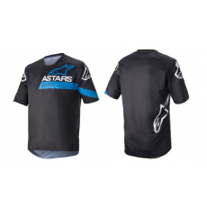 Alpinestars Racer V3 S/S dres - Black/Bright Blue