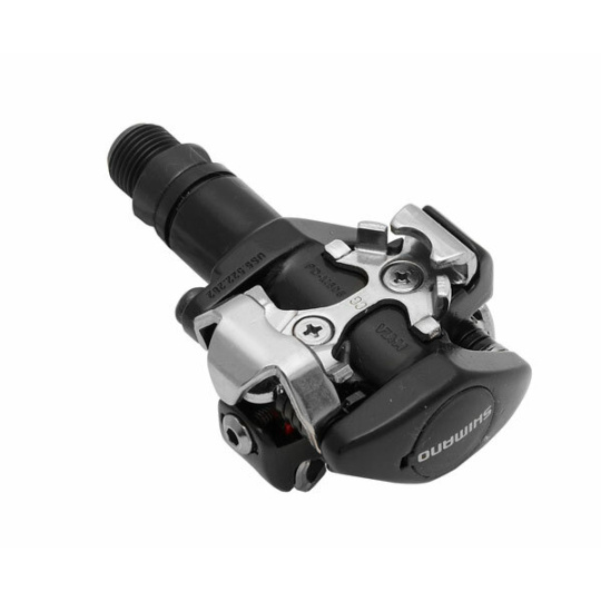 pedály SHIMANO SPD PD-M505L černé s kufry SM-SH51 v krabičce