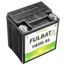 baterie 12V, FIX30L-BS GEL, 12V, 30Ah, 400A, bezúdržbová GEL technologie 165x125x175 FULBAT (aktivovaná ve výrobě)