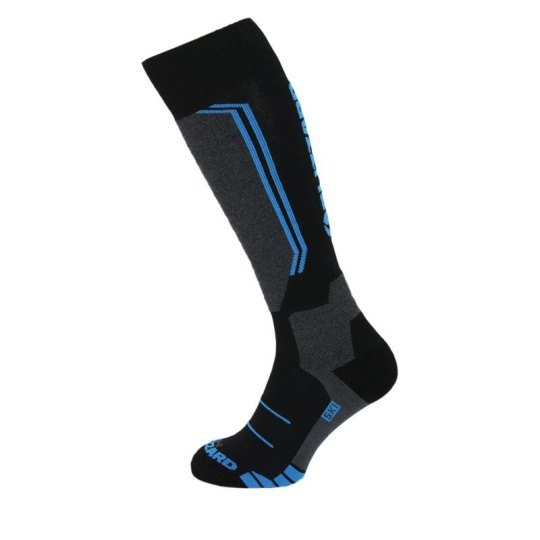 BLIZZARD BLIZZARD Allround wool ski socks,black/anthracite/blue