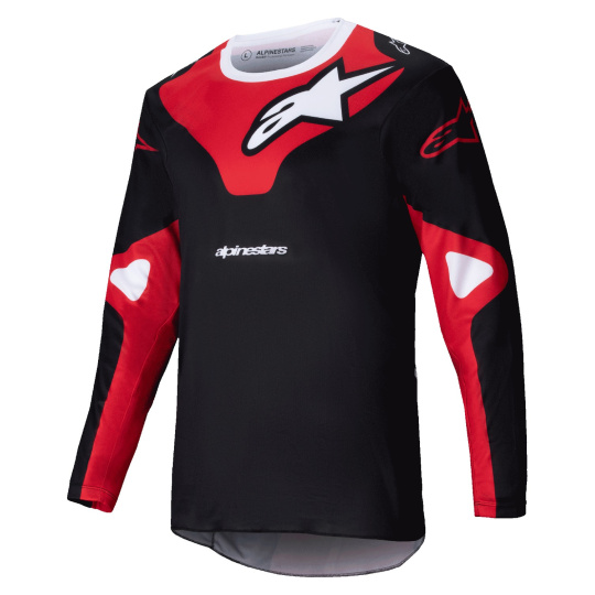 dres RACER VEIL, ALPINESTARS (černá/červená) 2025