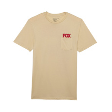 Pánské triko Fox Big F s Prem Tee  Cream