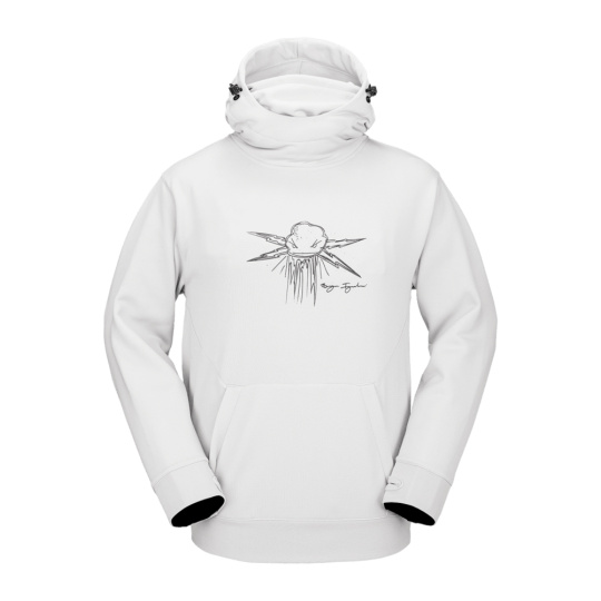 Pánská mikina Volcom Hydro Riding Hoodie  Stone