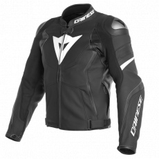 Moto bunda DAINESE AVRO 4 LEATHER matná černo/bílá