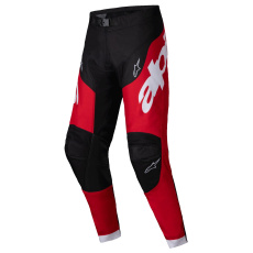 kalhoty RACER VEIL, ALPINESTARS (černá/červená) 2025