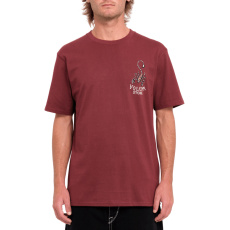 Pánské triko Volcom intell Classic Sst  Merlot