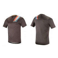 Alpinestars ALPS 4.0 S/S dres - Melange/Dark Gray/Teal Red