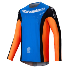 dres TECHSTAR MELT, ALPINESTARS (oranžová/modrá) 2025