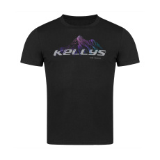 KELLYS Tričko PEAK krátký rukáv Black - XXL