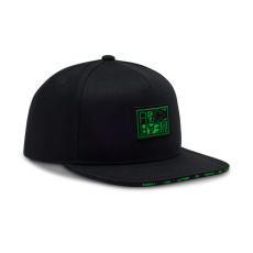 Pánská kšiltovka Fox Throttle Snapback Hat  Black