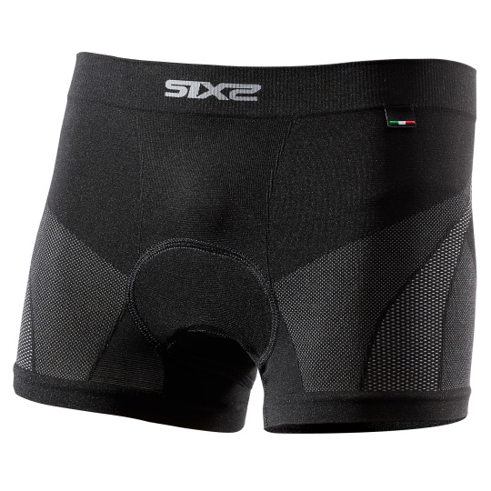 SIXS BOX6 V2 boxerky s vložkou carbon černá