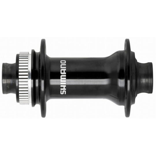 náboj disc SHIMANO HB-MT410 32děr Center lock 15mm e-thru-axle 100mm přední černý