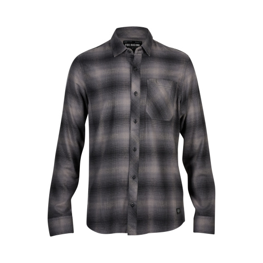 Pánská košile Fox Survivalist Stretch Flannel  Black