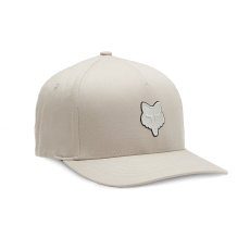 Pánská kšiltovka Fox Fox Head Flexfit Hat  Vintage White